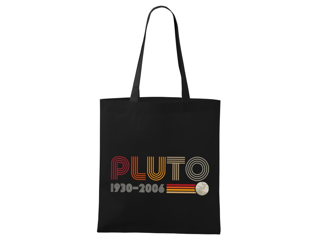 Nákupná taška Pluto evolúcia