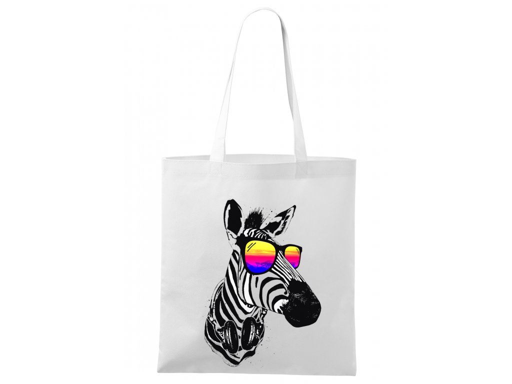 Zebra nákupná taška