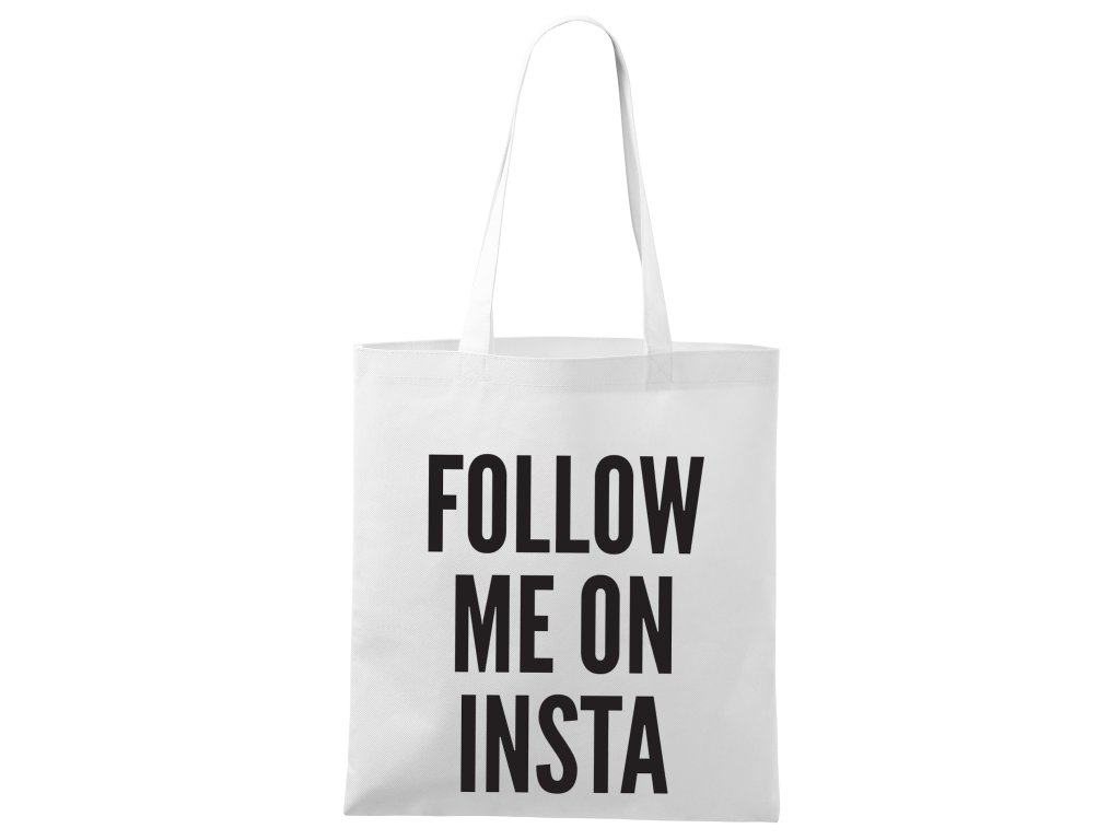 Nákupná taška Sleduj ma na Instagrame
