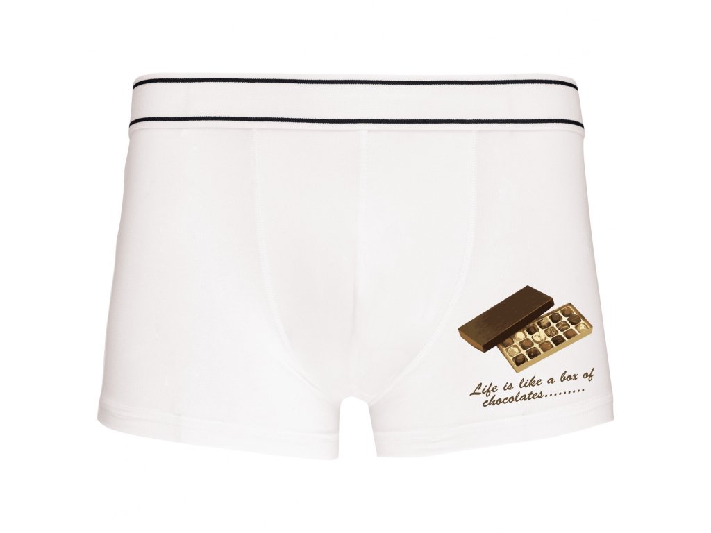 Forrest Gump Boxerky - Život je ako bonboniéra