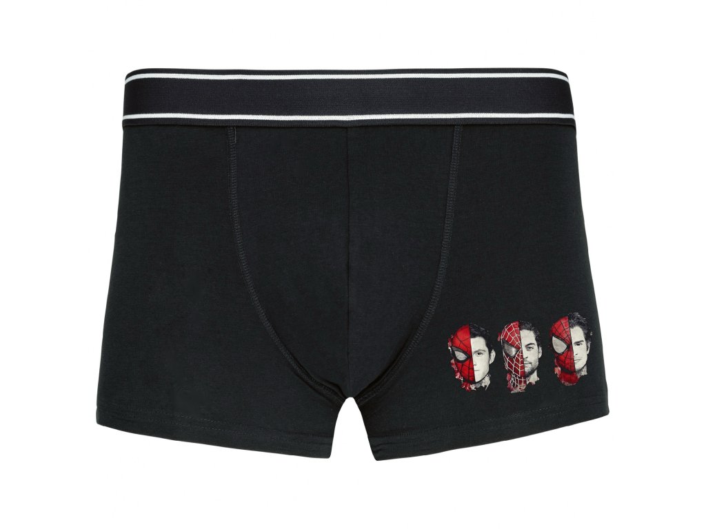 Boxerky, všetci spolu ako Spider-Man