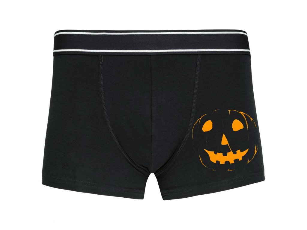Vystrihované štýlové boxerky na Halloween