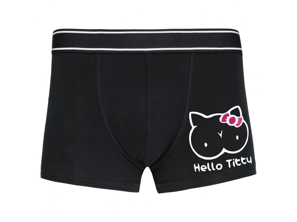 Hello Kitty boxerky paródia