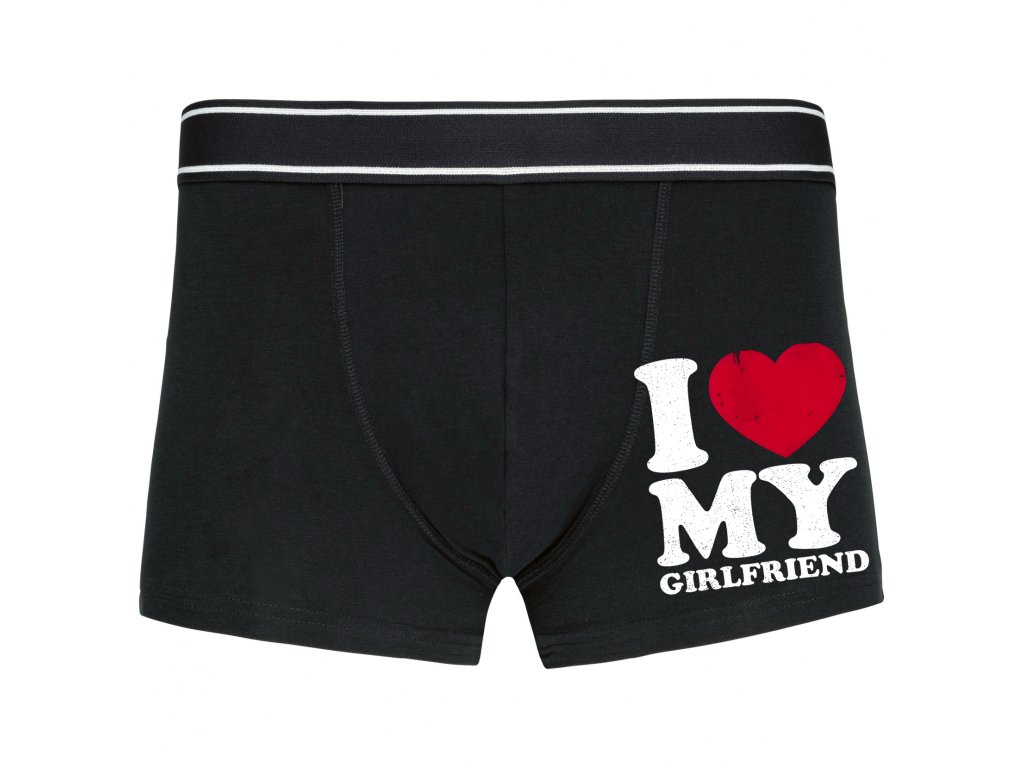 Boxerky Milujem svoju priateľku