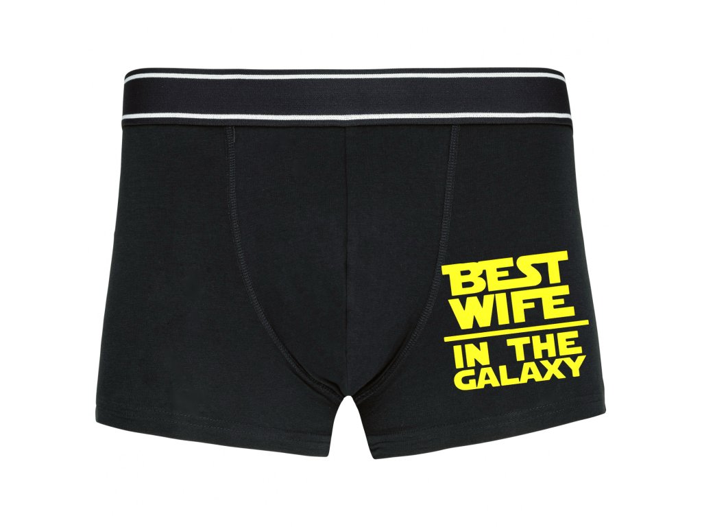 Boxerky pre vesmírnu manželku