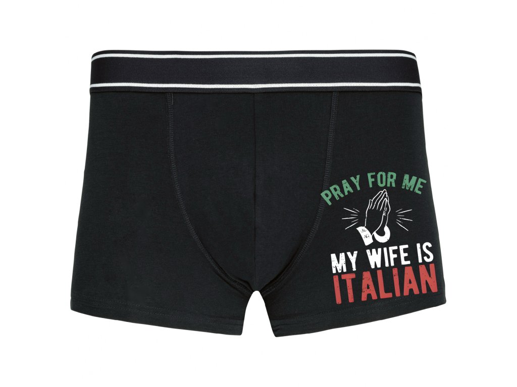Boxerky Crazy Italian Love Live