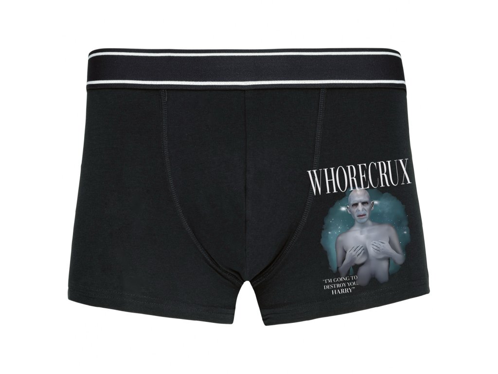 Voldemort boxerky – zakázaná mágia humoru