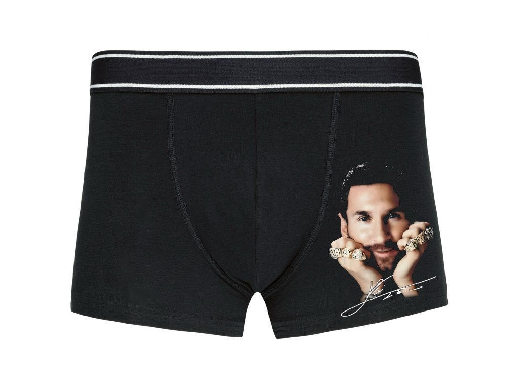 Messiho boxerky s kruhmi