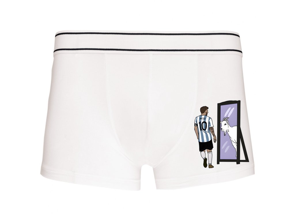 Messiho boxer vidí GOAT v zrkadle